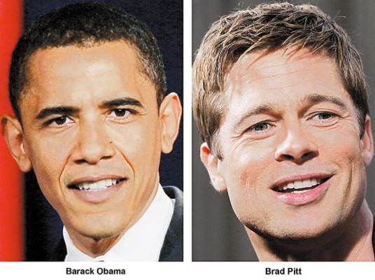 Obama, ¿primo lejano de Brad Pitt?