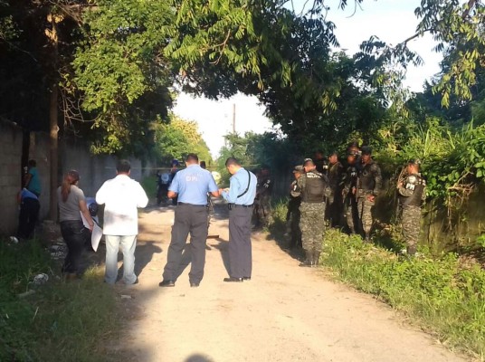 Militares hallan en una calle el cadáver de mujer en San Pedro Sula