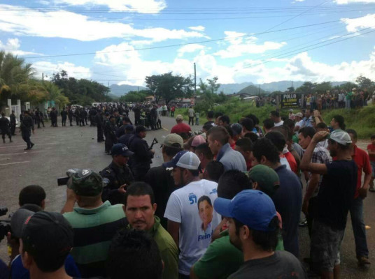 Intentan linchar a supuesto asesino de niño en Olancho