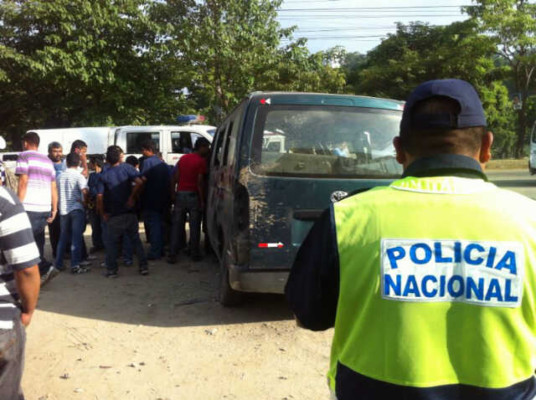 Accidente de rapidito afecta tránsito en bulevar del Este en San Pedro Sula