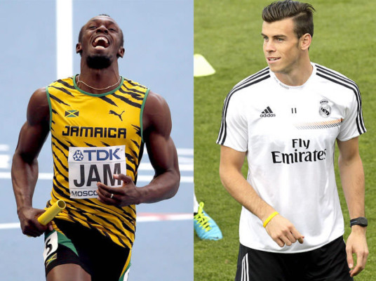 Usain Bolt, dispuesto a ayudar a Gareth Bale a ser más rápido