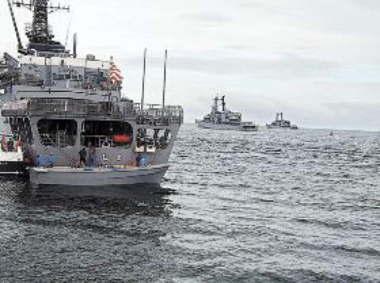 Llega al país flota de guerra de Japón