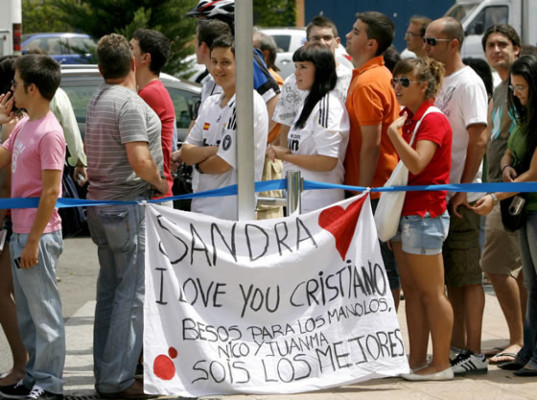 Histórica presentación de Cristiano Ronaldo