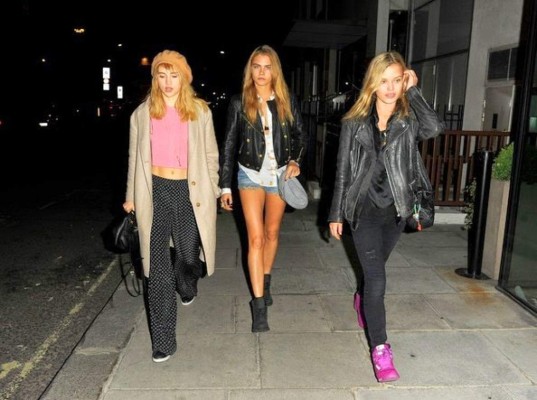 Tres supermodelos 'aterrorizan' a strippers