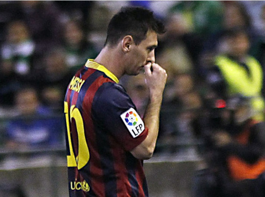 Messi: 'Estoy triste y con bronca'