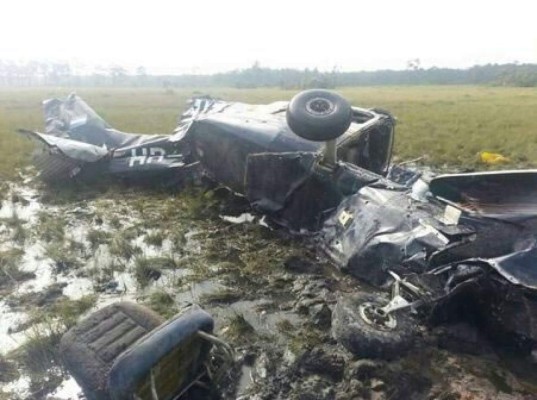 Honduras: hallan destruida y saqueada avioneta en Puerto Lempira