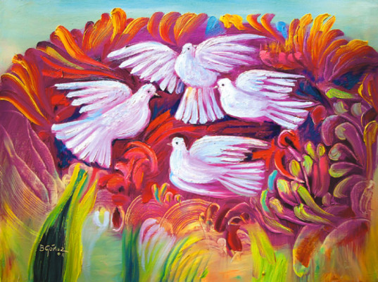 Arte giclée en Roatán