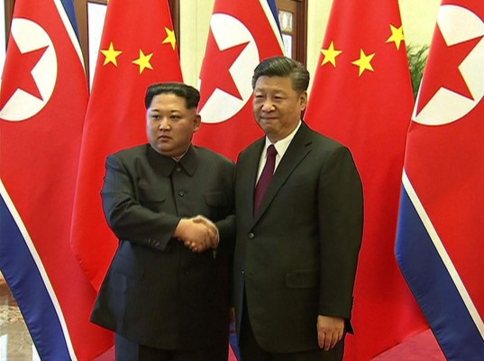 Kim Jong Un hace histórica visita a China
