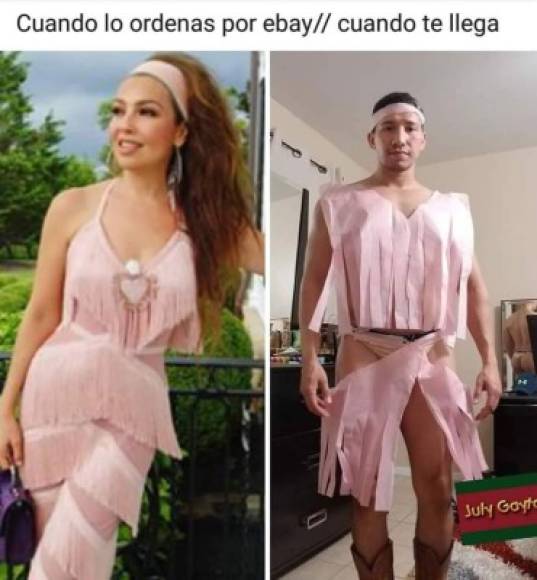 A raíz del video de Thalia los internautas han realizado divertidos memes que se han hecho virales.