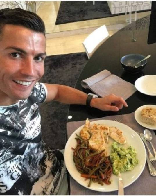 Cristiano puede comer hasta seis veces por día: la clave está en las porciones y en el contenido de ellas.