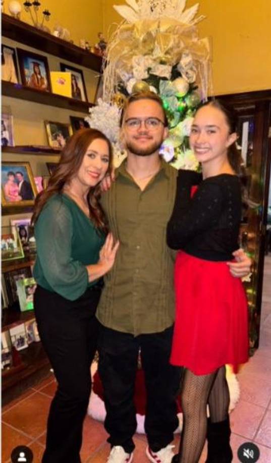 Neida Sandoval llegó a Honduras para celebrar con su familia. 