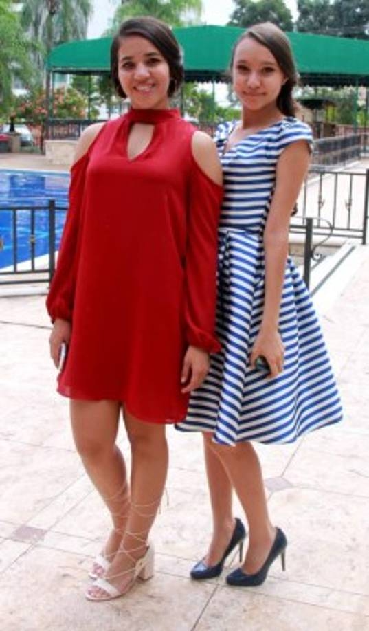 Alejandra Paredes y Rocío Cruz.