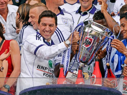 Andy Najar, campeón de la Liga de Bélgica con el Anderlecht