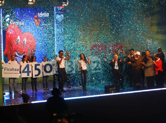 Empresa privada dio enorme apoyo a la Teletón 2014