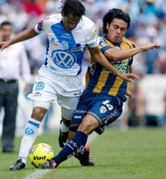 Everaldo Ferreira se fue de Honduras para jugar en el torneo mexicano en el 2009.
