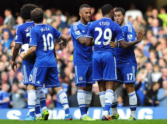 Eto'o se estrena con el Chelsea en goleada sobre Cardiff