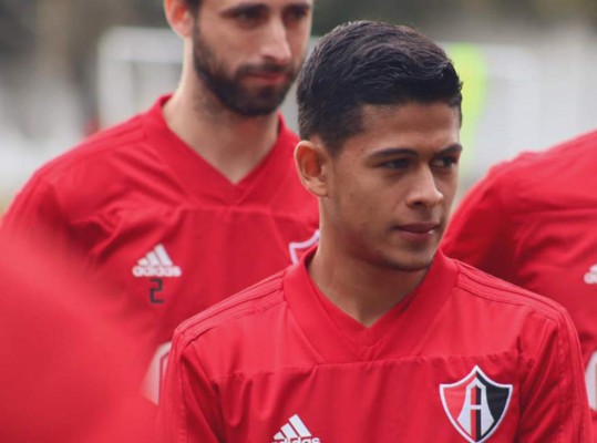 El Atlas le asignó número oficial a Cristian Cálix