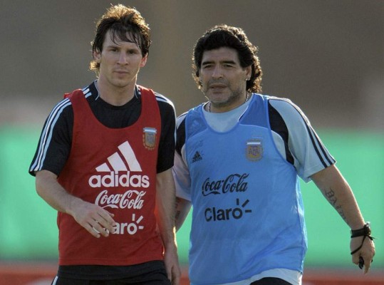 Emotivas palabras de Messi para Maradona
