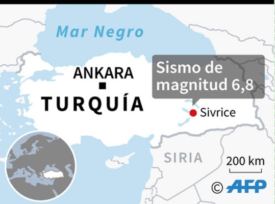 Al menos 14 muertos por el terremoto en el sureste de Turquía