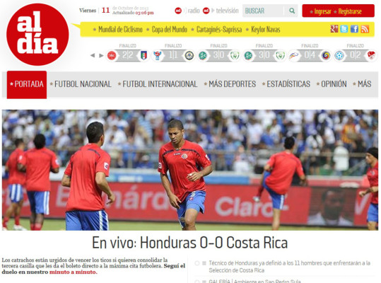 Prensa tica: Un clásico centroamericano con sabor a mundial