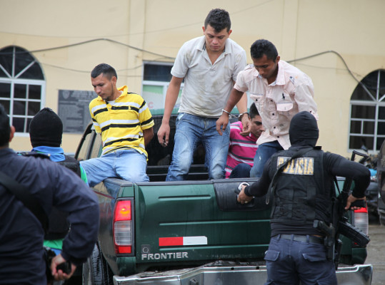 En operativos en Choloma capturan a banda de asaltantes