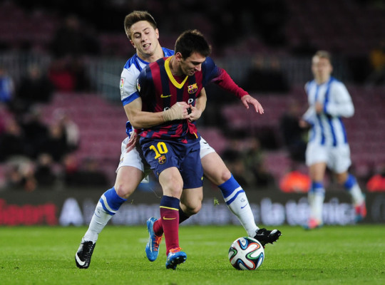 Un Barça sin brillo se acerca a la final de la Copa del Rey