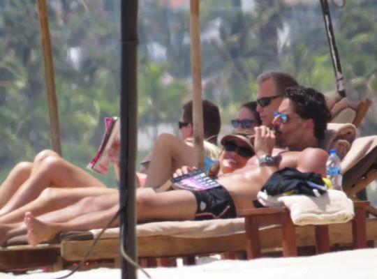 Sofía Vergara y Joe Manganiello muy románticos en México