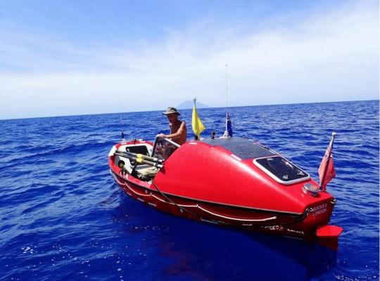 John Beeden, el británico que cruzó el pacífico remando 209 días