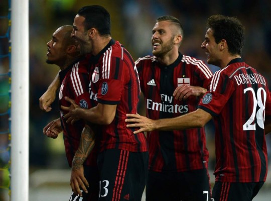 El Milan se impone al Parma en un partido loco en goles