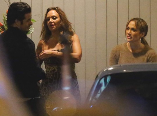 Jennifer Lopez y Casper Smart se reencuentran