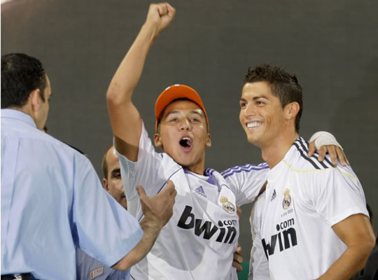 'He cumplido mi sueño de niño': Cristiano Ronaldo