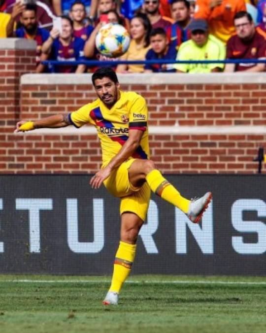 Luis Suárez - Es el delantero centro azulgrana y va fijo para buscar goles en San Mamés.