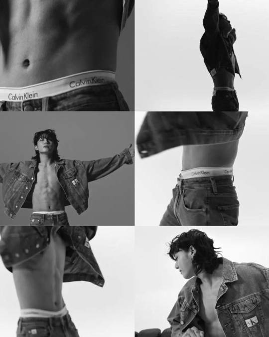 Jungkook debutó como nuevo embajador de Calvin Klein en jeans y ropa interior de la marca este 28 de marzo de 2023, después de una campaña publicitaria con Aaron Taylor-Johnson, Michael B. Jordan y Kendall Jenner.