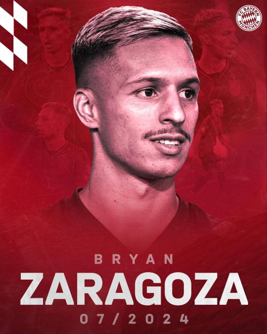 El jugador del Granada Bryan Zaragoza, de 22 años, es nuevo fichaje del Bayern Múnich para las próximas cinco temporadas, anunció el club de la Bundesliga tras llegar a un acuerdo con el delantero y el club.