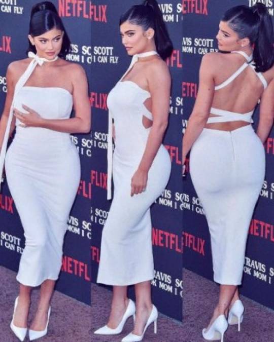 Kylie Jenner presume más que curvas en la alfombra roja