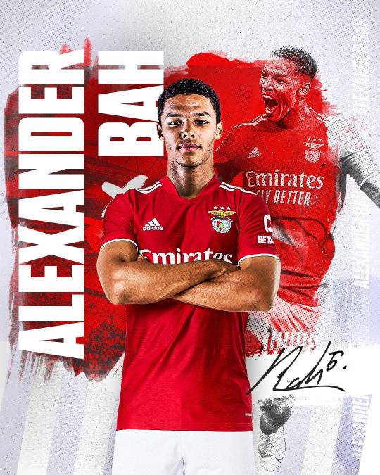 El Benfica ha fichado al lateral derecho danés Alexander Bah por 8.000.000 €. Firma hasta junio de 2027 y llega procedente del Slavia Praga.