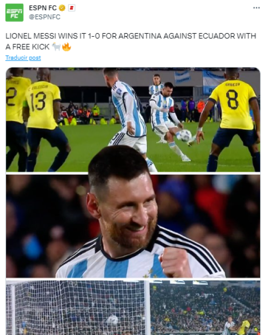Faitelson se pronunció: Messi es “atacado” tras triunfo de Argentina
