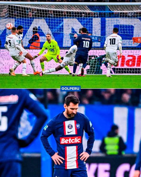 En la competición de Copa de Francia los jugadores que van a disputar el partido deben lucir los números del 1 al 11. Por ello, Neymar le cedió el 10 a Messi.