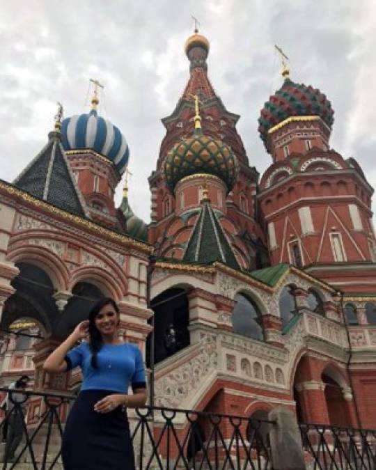 Ana Jurka estuvo en 2018 en Rusia cubriendo la Copa del Mundo del Fútbol.