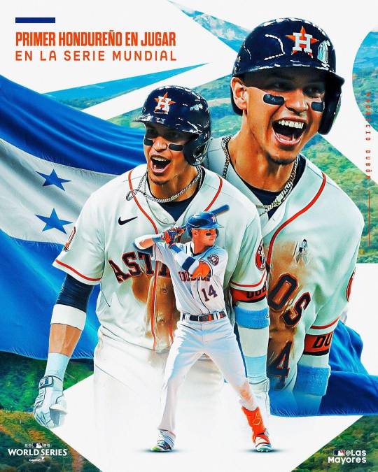 En noviembre del 2022,, Mauricio Dubón, pelotero de los Houston Astros, se convirtió en el primer hondureño en ganar la Serie Mundial de las <i>Grandes Ligas.</i>