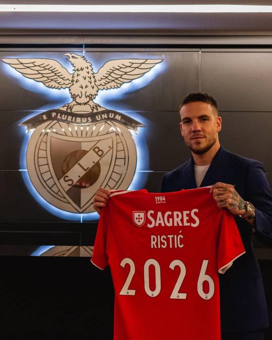 Mihailo Ristic - El Benfica ha anunciado este jueves el fichaje del lateral izquierdo serbio de 26 años que ha militado las últimas cuatro temporadas en el Montpellier. Firma libre hasta 2026 y su incorporación supondrá, casi con toda seguridad, la salida del Alejandro Grimaldo, quién después de siete años en el estadio Da Luz probará suerte en otro lugar..