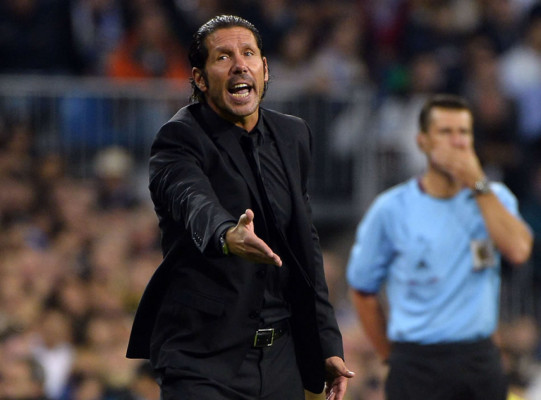 Simeone: 'Sería demagógicamente perfecto decir que podemos ganar la Liga'