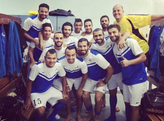 Mario Martínez se estrena como goleador en Egipto