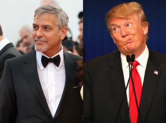'Trump no va a ser presidente': George Clooney