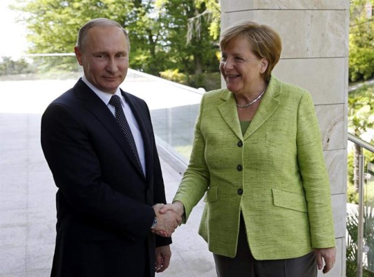 Empieza la reunión entre Putin y Merkel, con Siria en la agenda