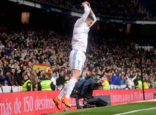 Real Madrid y Cristiano Ronaldo se dan un festín frente al Girona del 'Choco'