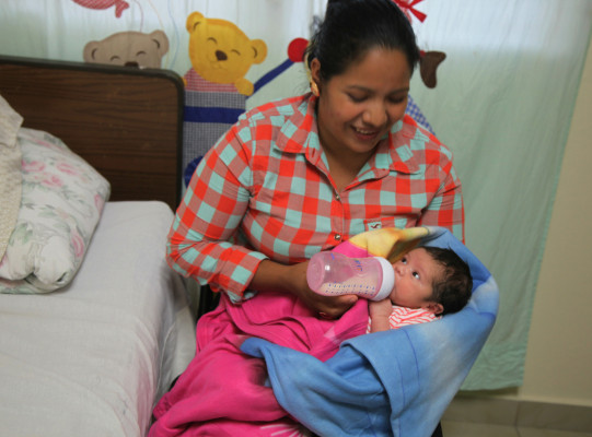 Hallan a bebé hondureña que había sido robada en Siguatepeque