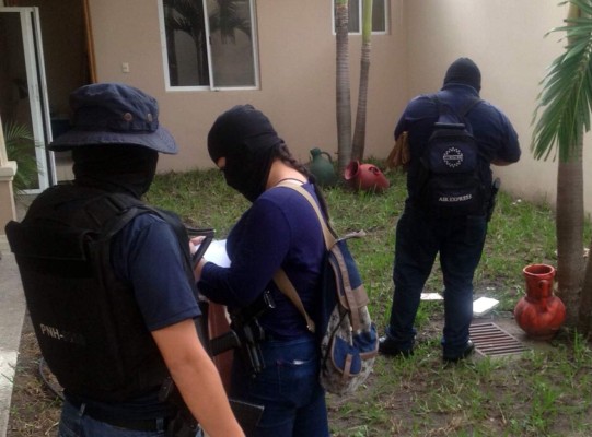 Aseguran bienes ligados a dos colombianos en San Pedro Sula