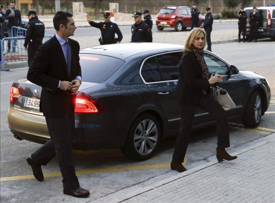 Comienza juicio por corrupción contra la hermana del rey de España