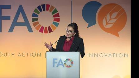 La presidenta hondureña, Xiomara Castro, disertó este lunes en el II Foro Mundial de la Alimentación, el cual desarrolla la Organización de las Naciones Unidas para la Alimentación y la Agricultura (FAO) en Italia. Esta fueron las frases de la mandataria durante su discurso.